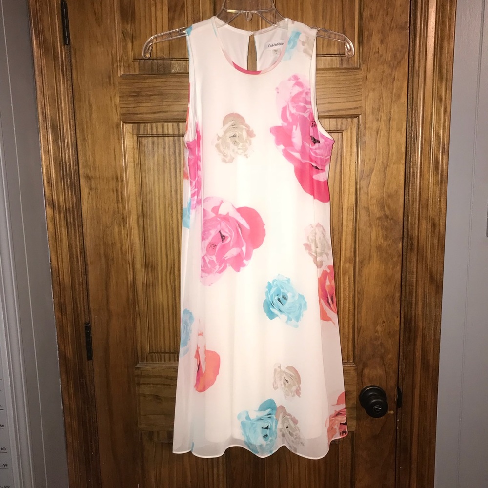 Calvin Klein Flower Dress